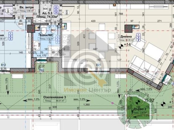 2-стаен - София, Център - 0