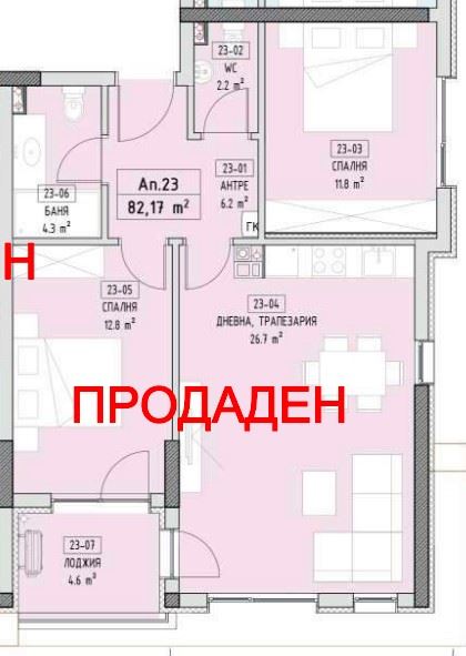 3-стаен - София, Малинова Долина - 0
