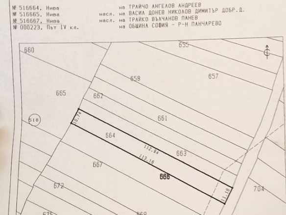 Парцел - София, с.Долни Лозен - 0