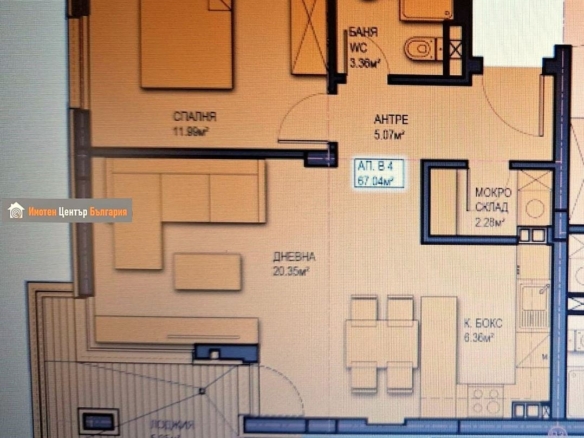 2-стаен - София, Младост 4 - 0