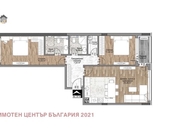 3-стаен - София, Младост 4 - 0
