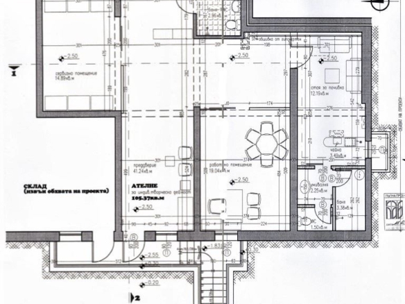 Ателие в ж.к. Гоце Делчев - 0