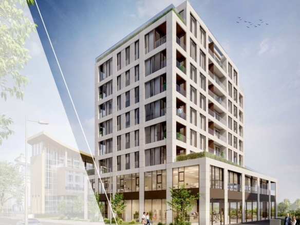 Нова модерна сграда в кв. Кръстова вада - 0