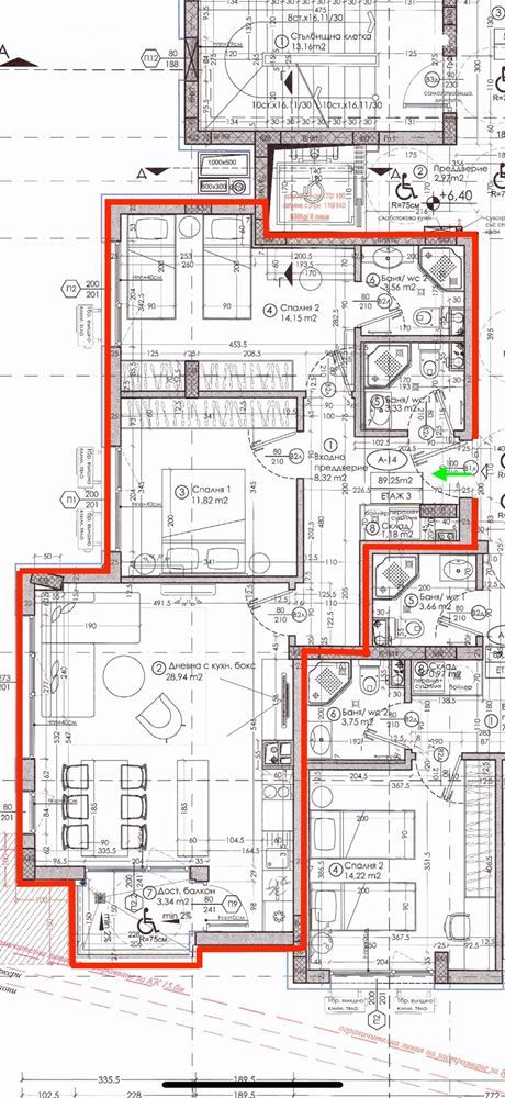 Тристаен апартамент в кв.Студентски град-0 Тристаен апартамент в кв.Студентски град - 0