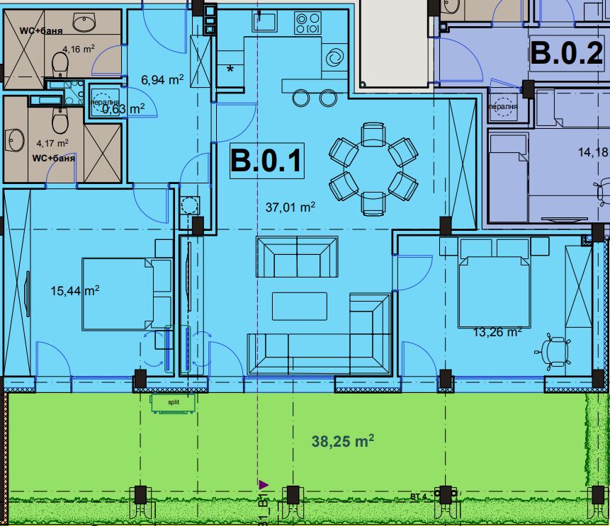 3-стаен – София, Витоша-0 3-стаен - София, Витоша - 0