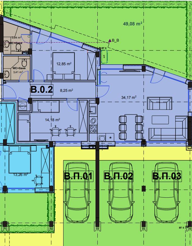 3-стаен – София, Витоша-0 3-стаен - София, Витоша - 0
