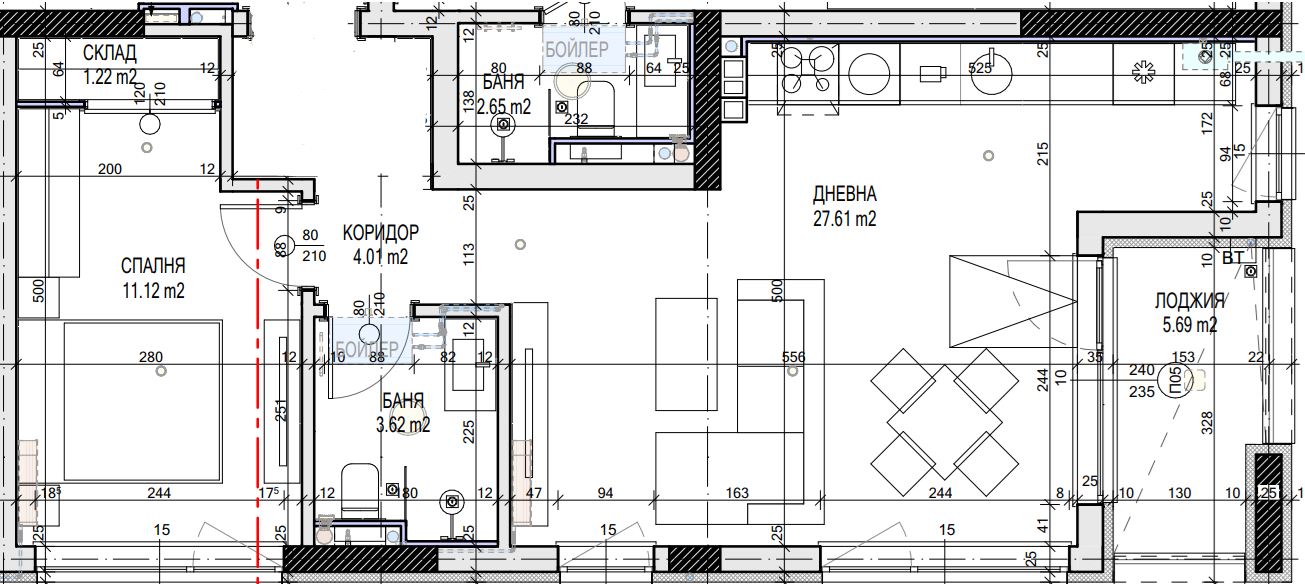 Двустаен апартамент, кв. Овча купел-0 Двустаен апартамент, кв. Овча купел - 0
