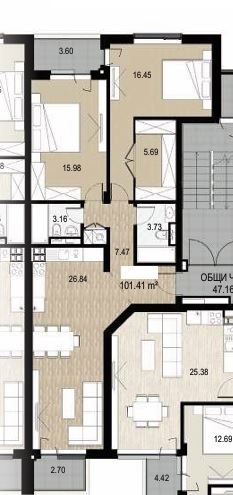3-стаен – София, Кръстова Вада-0 3-стаен - София, Кръстова Вада - 0