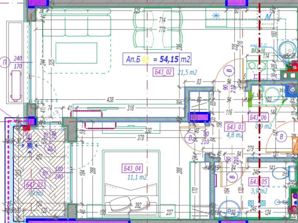 2-стаен - София, Малинова Долина - 0