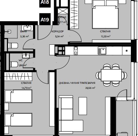 ТОП Тристаен Апартамент в Кръстова Вада! ЮГ/ИЗТОК - 0