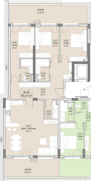 ЧЕТИРИСТАЕН! Панорама – София и планина Витоша! БЕЗ преход!-0 ЧЕТИРИСТАЕН! Панорама - София и планина Витоша! БЕЗ преход! - 0