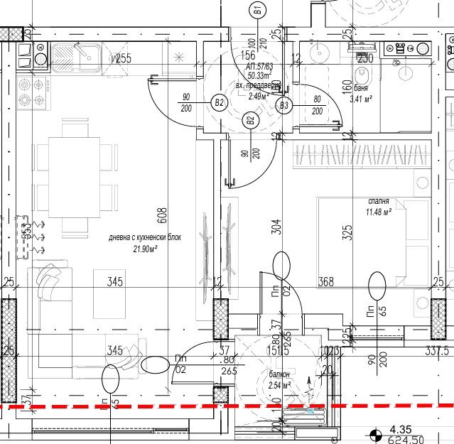 2-стаен – София, Младост 4-0 2-стаен - София, Младост 4 - 0