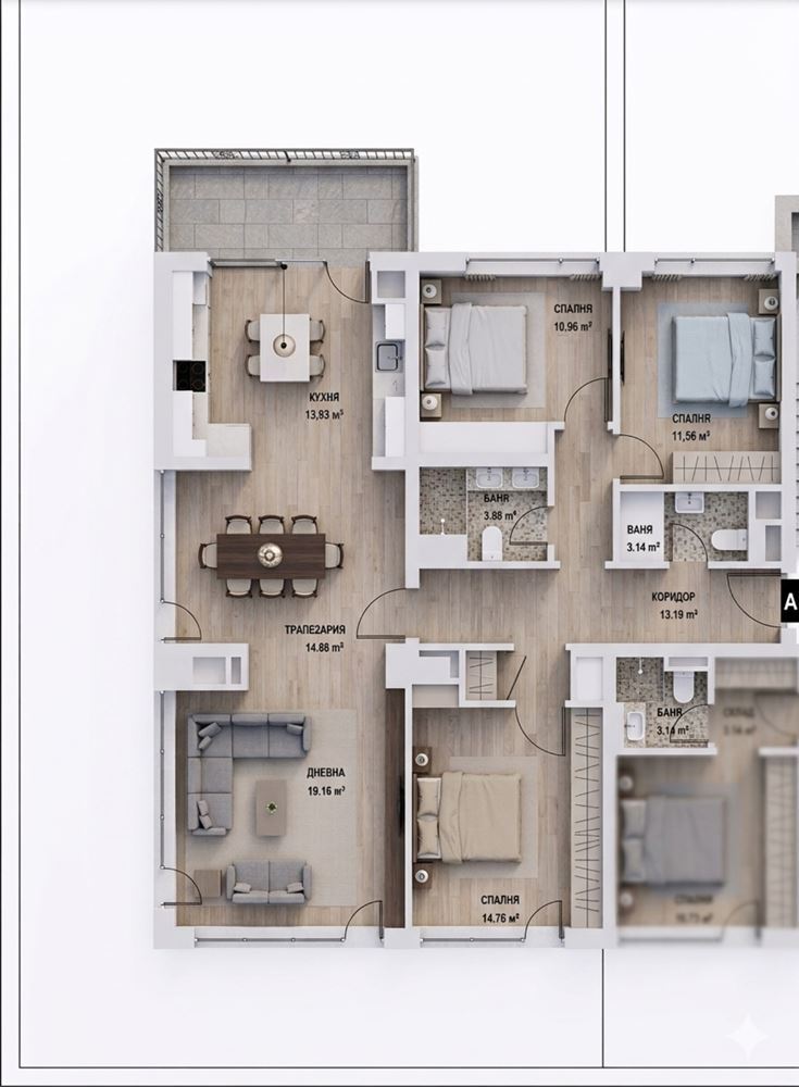 4-стаен – София, Кръстова Вада-0 4-стаен - София, Кръстова Вада - 0