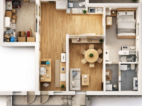 Ателие в ж.к. Гоце Делчев - 0